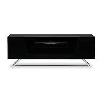 alphason chromium tv stand black