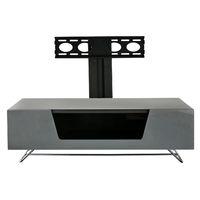 Alphason Chromium 1200 TV Stand with Bracket Grey