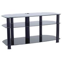 Alphason Designs AVCR423BLK Sona Series Black TV Stand