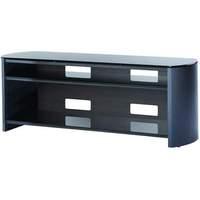 Alphason Designs FW1350BVB Finewoods Series Black TV Stand