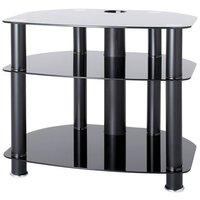 Alphason Designs AVCR263BLK Sona Series Black TV Stand