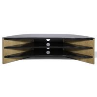 Alphason Finewoods Curve TV Stand Light Oak