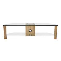 alphason century tv stand 150cm light oak