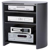 alphason designs fw7504bvb finewoods series black tv stand