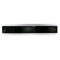 alphason element modular tv stand 210cm black