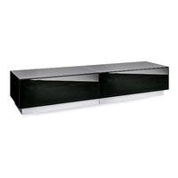 alphason element modular tv stand 170cm black