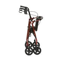 Aluminium Rollator, Red, Aluminium