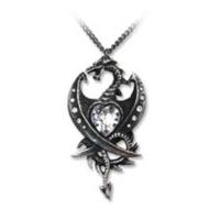 Alchemy Gothic Diamond Heart Pendant