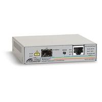 Allied Telesis AT-GS2002 10/100/1000T Gigabit Ethernet to Fiber SFP Standalone Media and Rate Converter