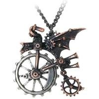 Alchemy Gothic Ventus Traction Farthing Pendant