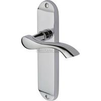 algarve small lever lock set of 2 finish polished chrome