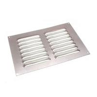 Aluminium Louvre Air Vent Ventilator Grille Cover 9 X 6 225MM X 150MM ( pck 20 )