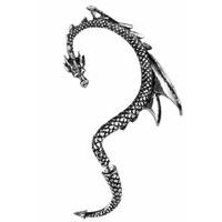 Alchemy Gothic E274L Ear Cuff Dragon Left Ear