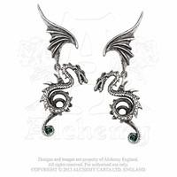 alchemy gothic bestia regalis pair of earrings