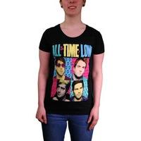 All Time Low Popart Skinny Fit T-shirt