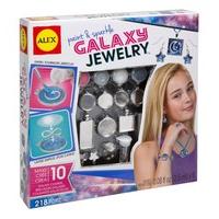alex toys 611100 3 do it yourself paint and sparkle galaxy jewellery c ...
