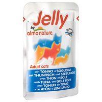 Almo Nature Jelly Pouches Saver Pack 24 x 70g - Tuna & Sole Fish