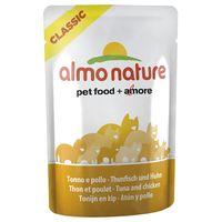 Almo Nature Classic Pouches 6 x 55g - Tuna & Chicken