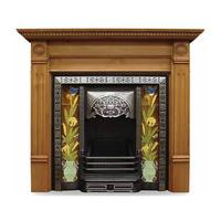 Aladdin Cast Iron Tiled Insert, from Carron Fireplaces
