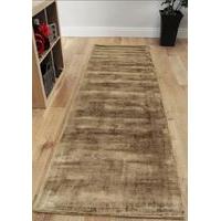 Almada Mocha Viscose Modern Rug