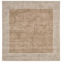 Almada Putty & Champagne Viscose Rug 200x200