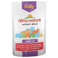 almo nature daily menu pouches 70g chicken beef 6 x 70g