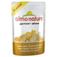 almo nature azul label in pouches 12 x 70g chicken beef