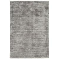 almada silver viscose modern rug