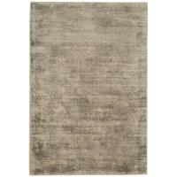 Almada Mocha Viscose Modern Rug