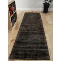 Almada Charcoal Viscose Rug