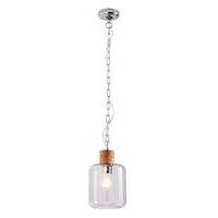 alana glass rope hanging pendant