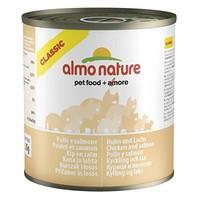 almo nature classic cat chicken and salmon 280g pack of 12