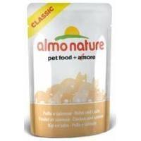 Almo Nature Classic Cat Pouch Chicken & Salmon 55g x 24