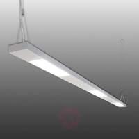 Aluminium LED hanging light Purist, 63 W