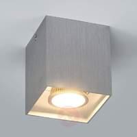 Aluminium surface-mounted ceiling lamp Carson, sq.