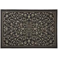 All Season Anywhere Rug, 120 x 170cm, Black, Polypropylene