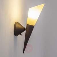 Alva wall light with an E14 LED lamp