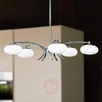 Aleandro LED Pendant Lamp with Pulley- 5 Lamp