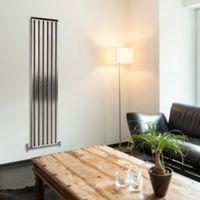 alio vertical radiator brushed h1800 mm w220 mm