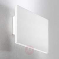 aluminium wall light tratto led 4 w white