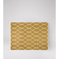 allegra hand woven rug in gold