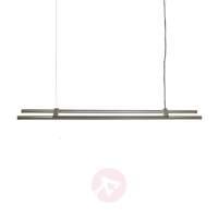 aleda two tube pendant lamp with led 150 cm