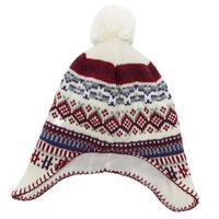 alpine girls jacquard ear flap hat multi multi