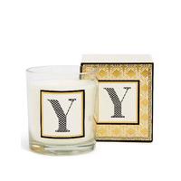 Alphabet Scented Candle Y