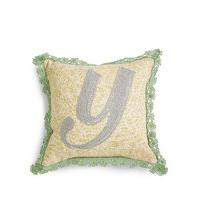 alphabet y cushion