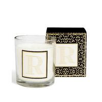 alphabet scented candle r