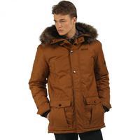 Alphar Parka Jacket Brown Tan