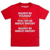 Always Be Aaron Ramsey Kid\'s T Shirt