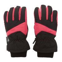 Alpine Ski Gloves - Black, Black