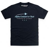 alpha centauri or bust t shirt